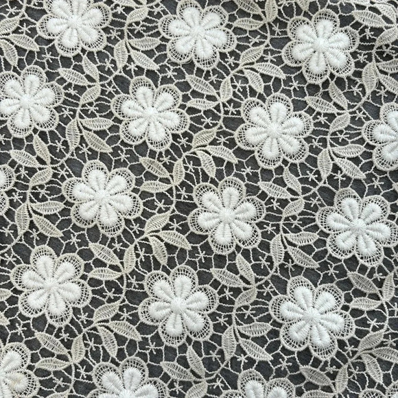 J. Crew Gray Flower Lace Tank Top Size Small - Picture 6 of 9